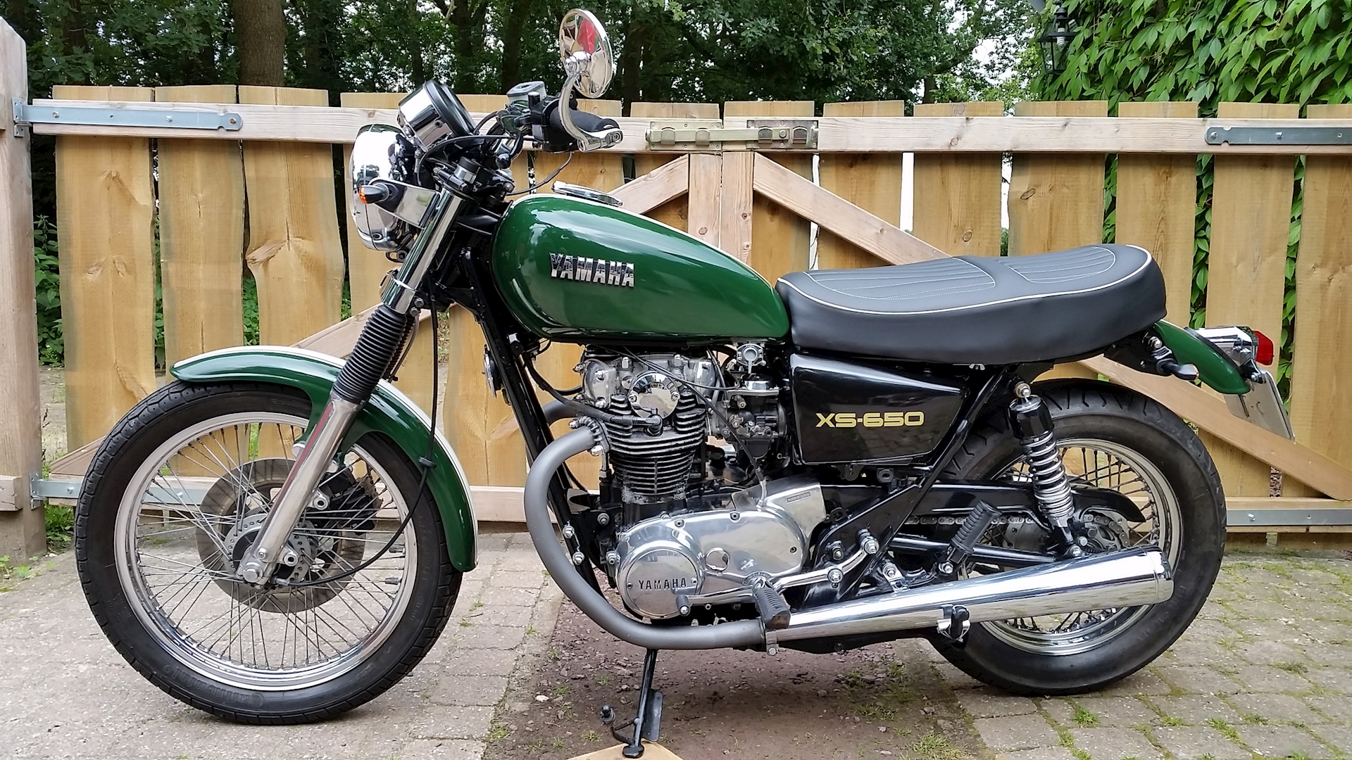 Yamaha XS650 verkocht