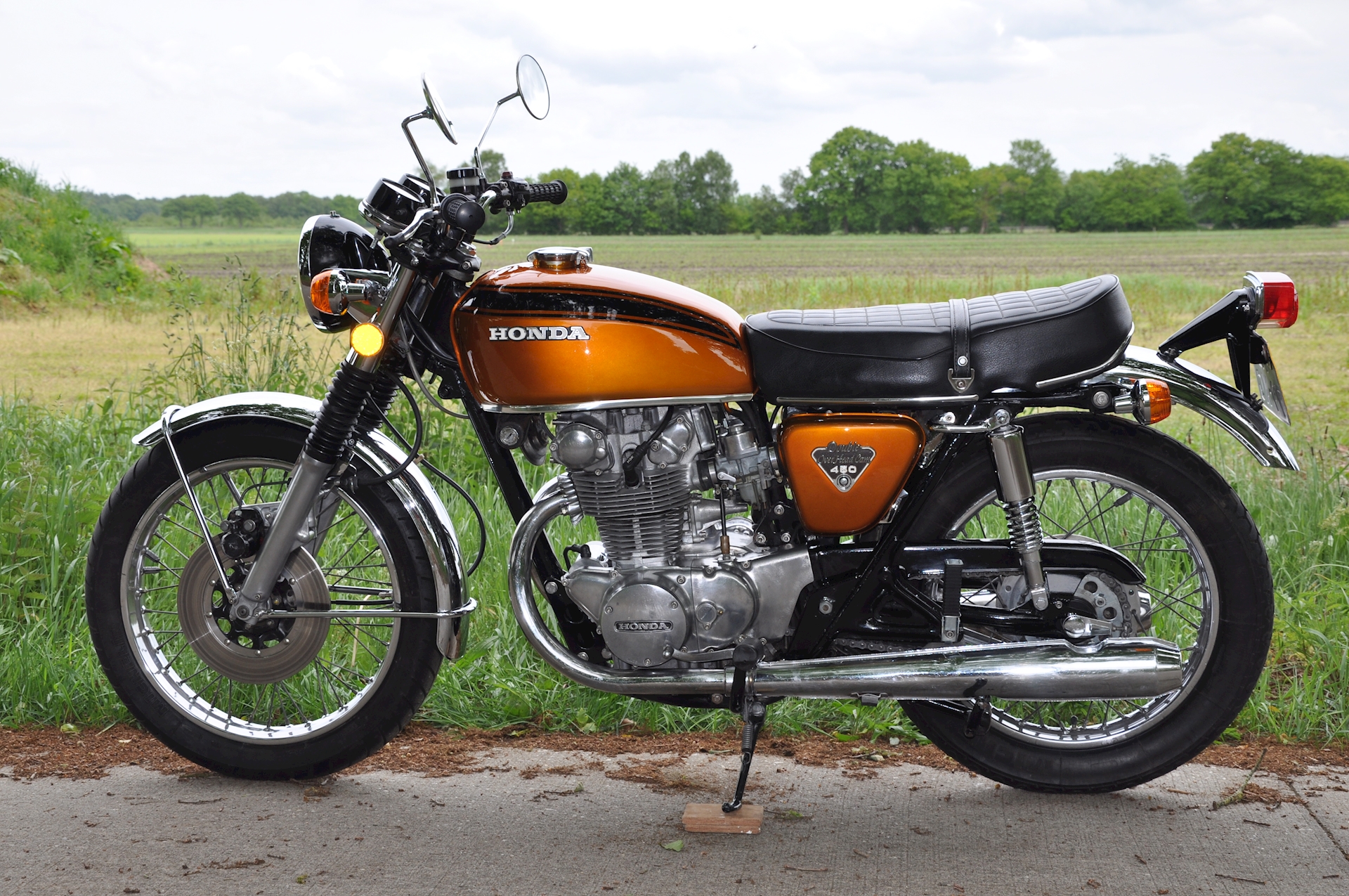 Honda CB450 K5 van 1974 - Verkocht