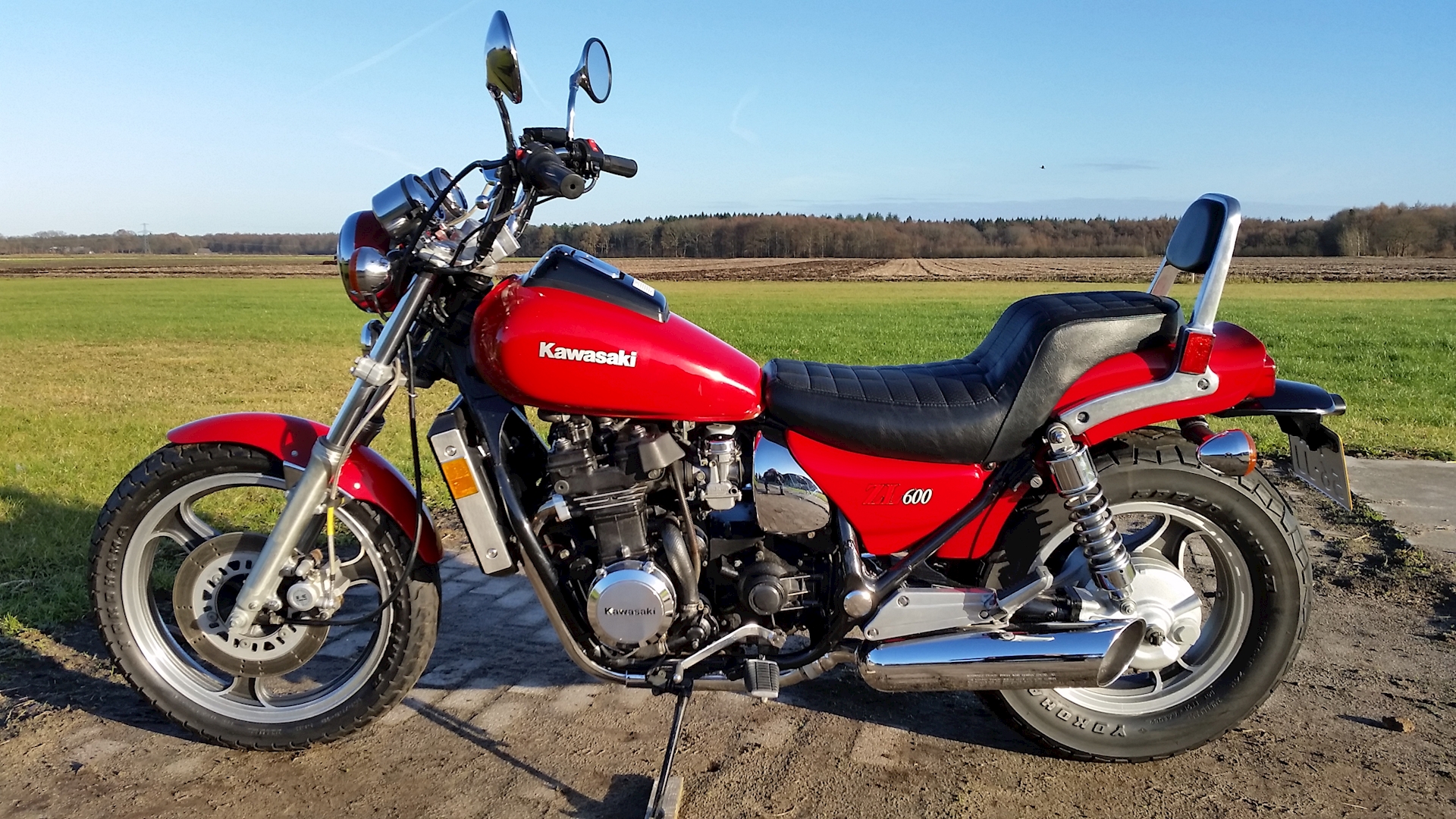 Kawasaki ZL600 van 1986 - Verkocht