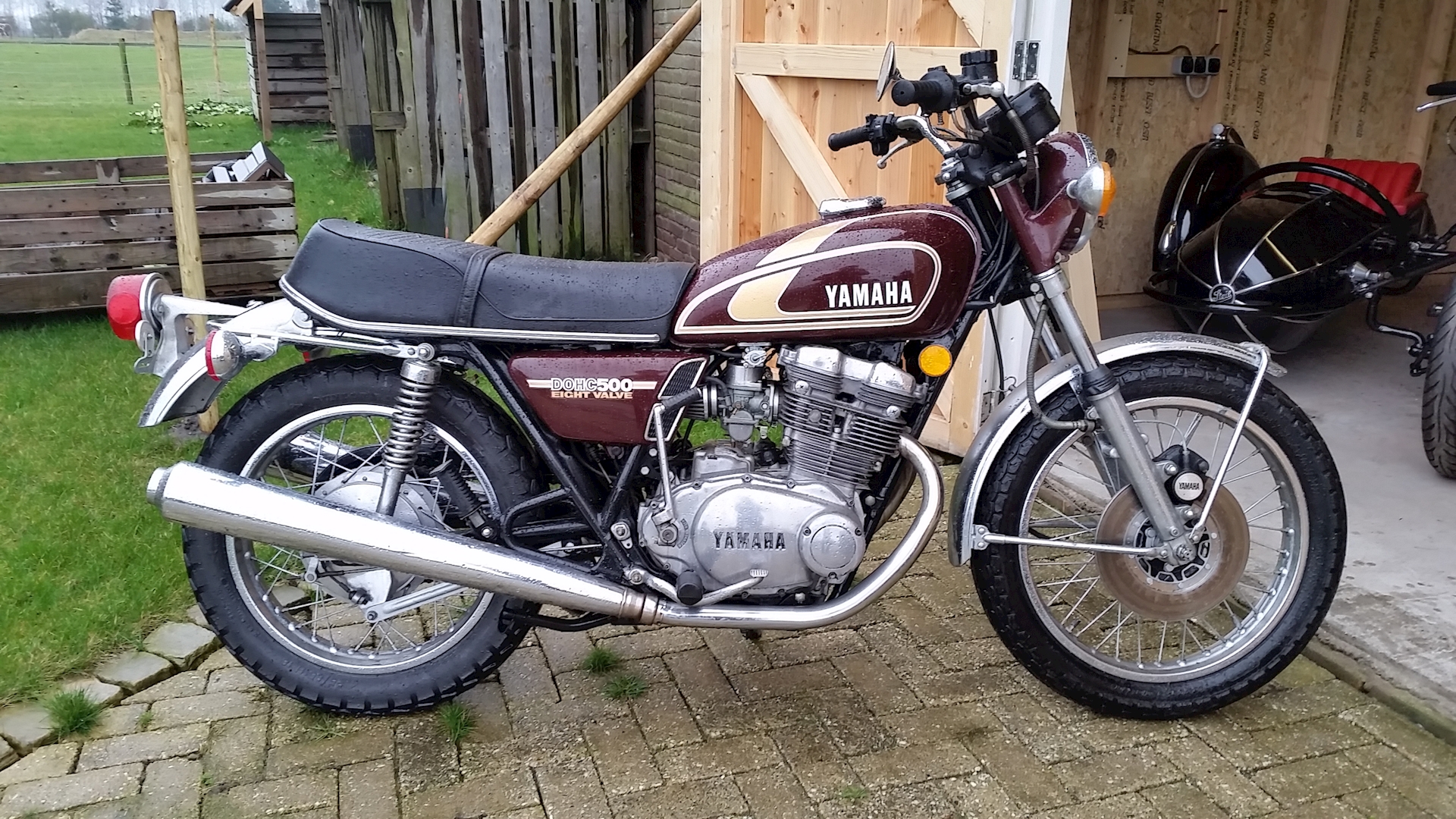 Binnenkort in de verkoop Yamaha XS500B van 1975