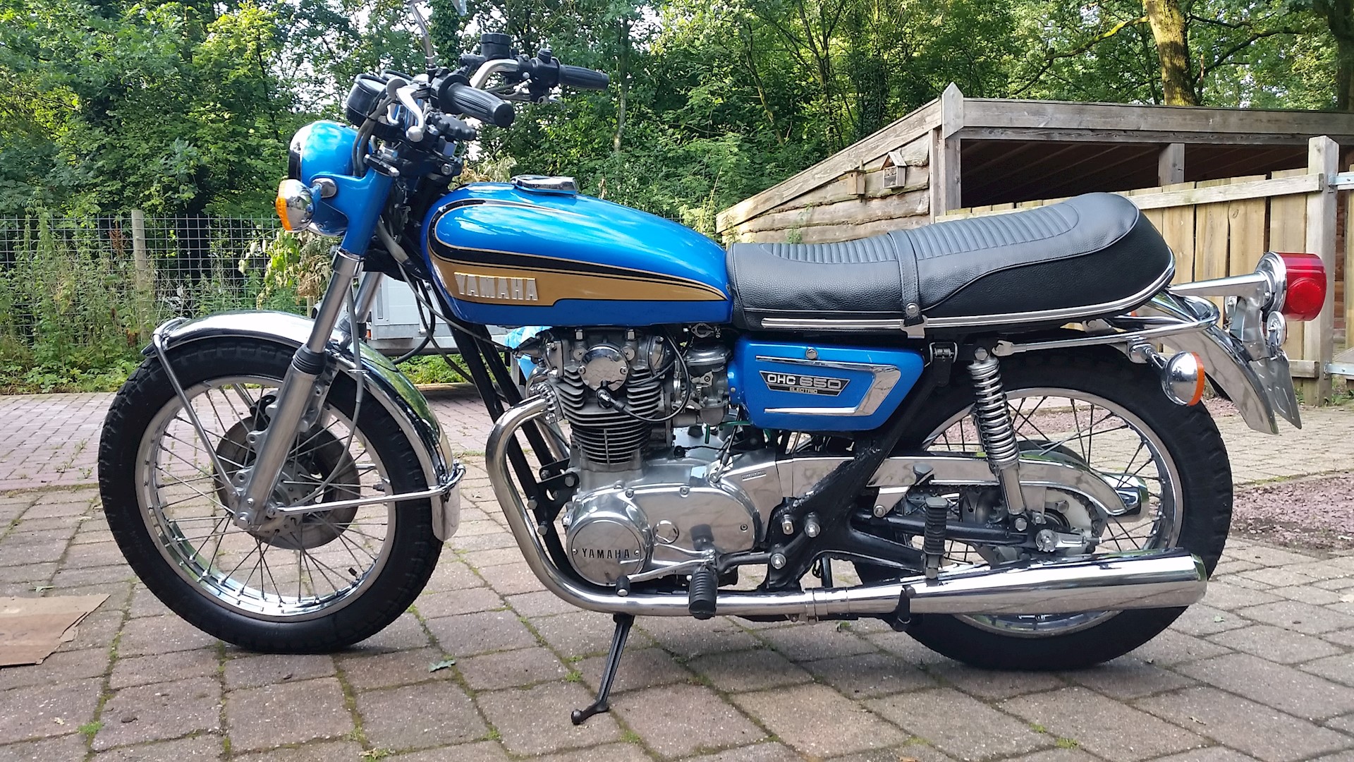 Yamaha TX650 (MFB) van 1973 - Verkocht