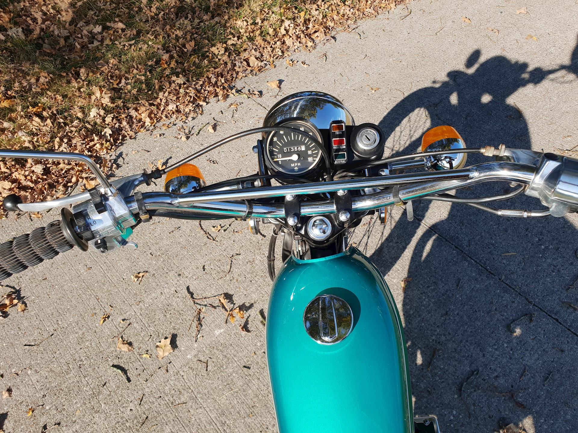 Suzuki TC100 1974 Gepoetst - 12.jpg