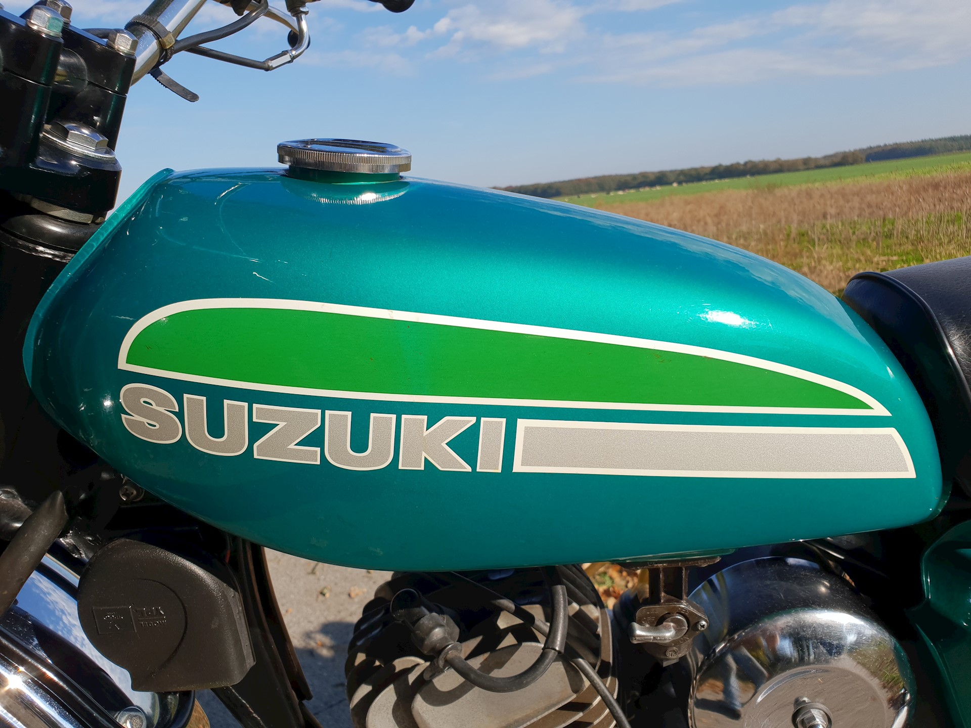 Suzuki TC100 1974 Gepoetst - 13.jpg