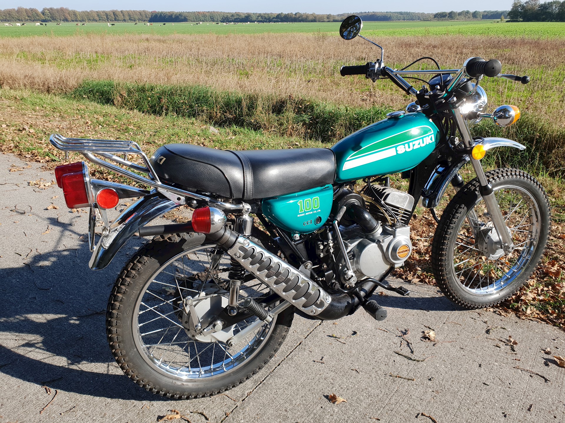 Suzuki TC100 1974 Gepoetst - 14.jpg