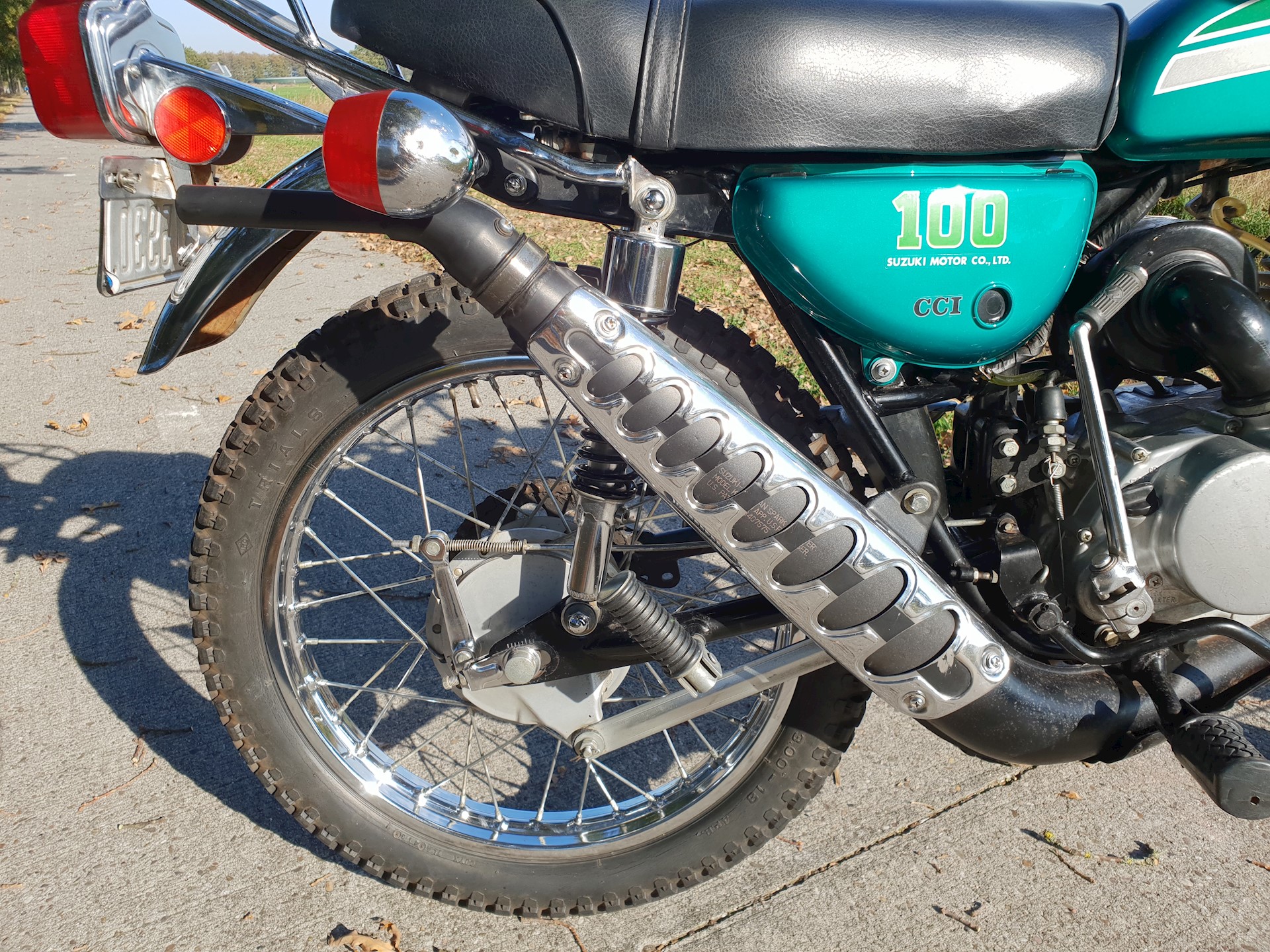 Suzuki TC100 1974 Gepoetst - 15.jpg