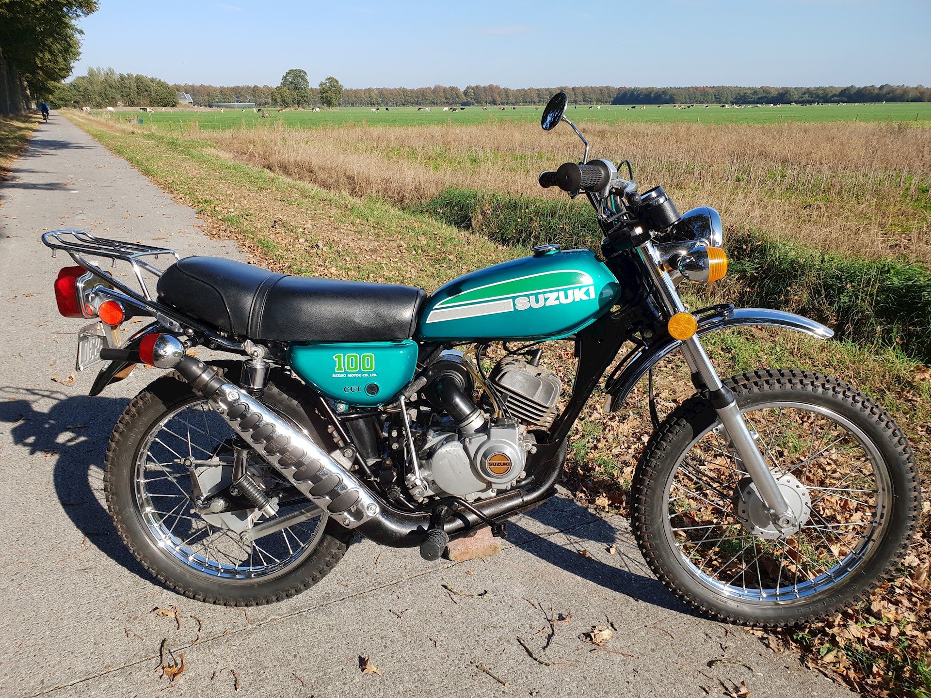 Suzuki TC100 1974 Gepoetst - 20.jpg