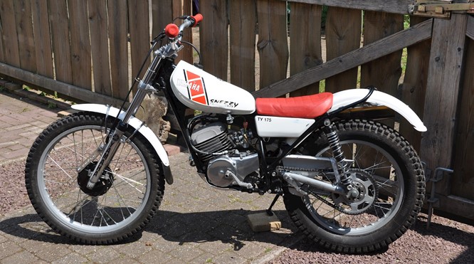 Yamaha TY175 Classic Trial van 1976 - Verkocht