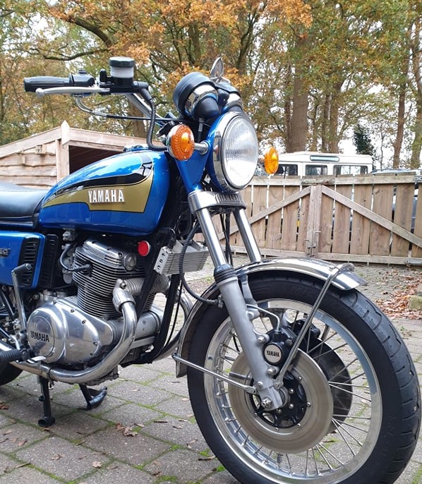 Yamaha TX750 Blauw 1974 04